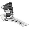 Переключатель передний SHIMANO DEORE, M618-H, для 2x10, верхний хомут (34,9 с адаптером 28,6/31,8), универсальная тяга, черный IFDM618HX6